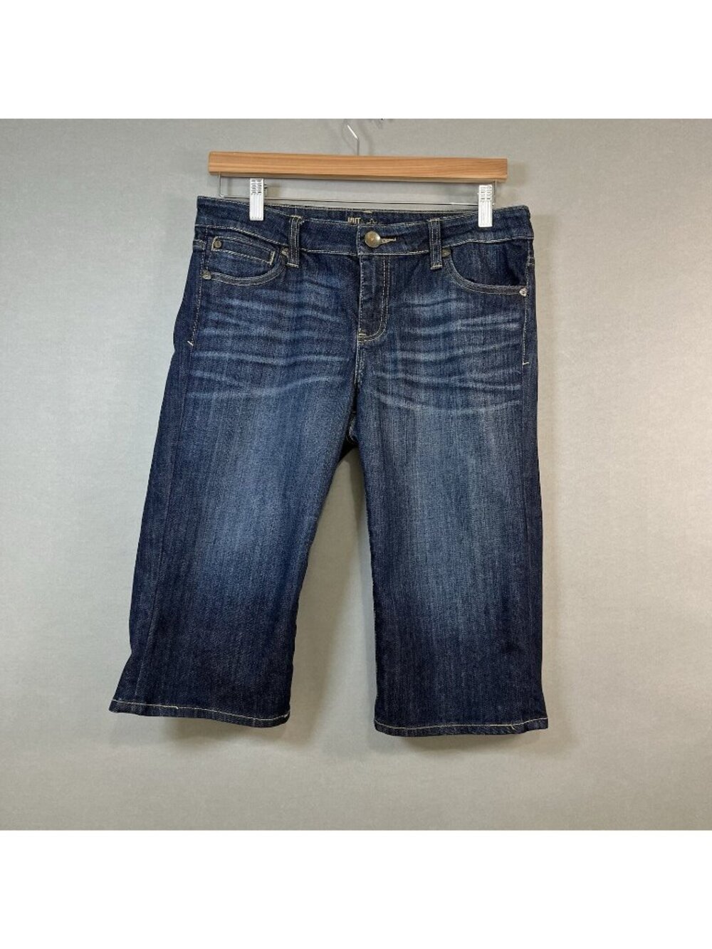 Kut From The Kloth Bermuda Blue Denim Shorts